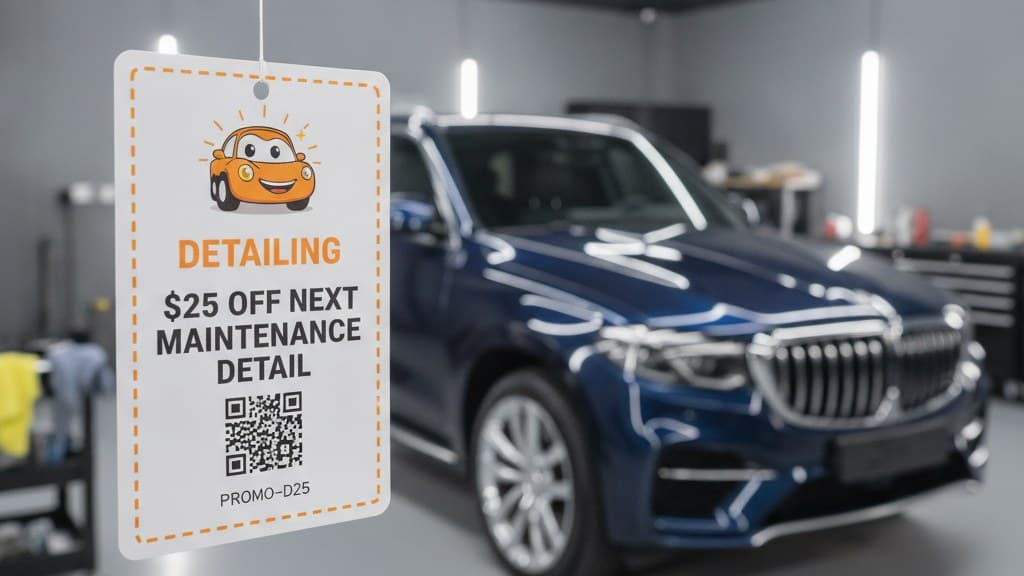 QR Code Coupons for Auto Detailing: The Quarterly Reset Playbook