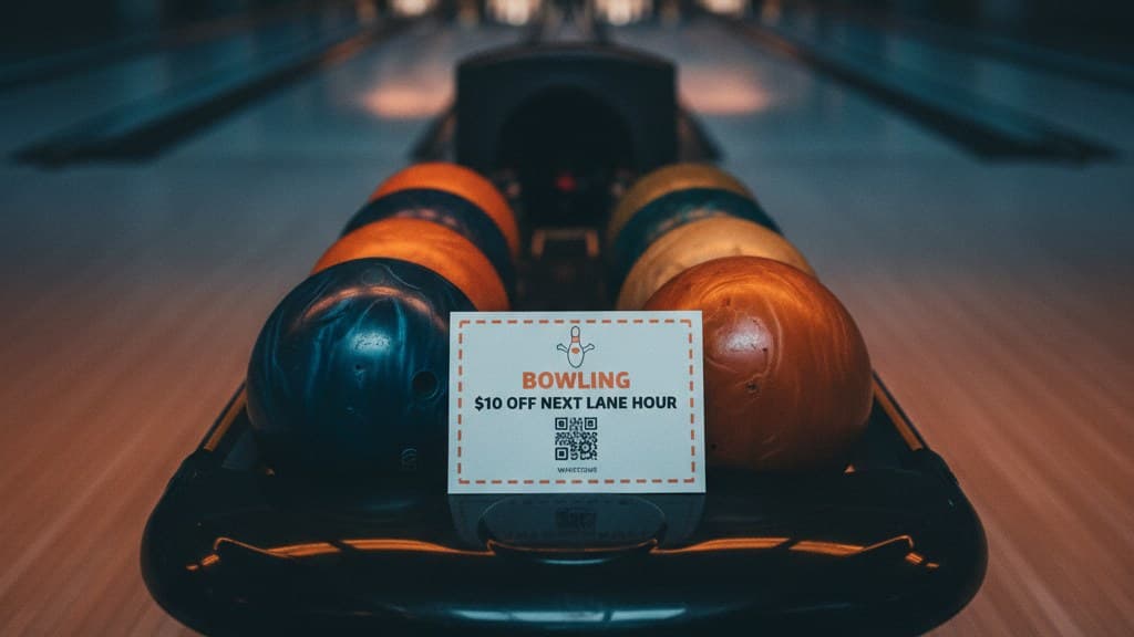QR Code Coupons for Bowling Alleys: The Empty-Lane Tuesday