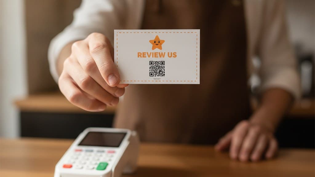 Google Review Cards: Sizes, Copy, and the QR Code That Makes Them Work