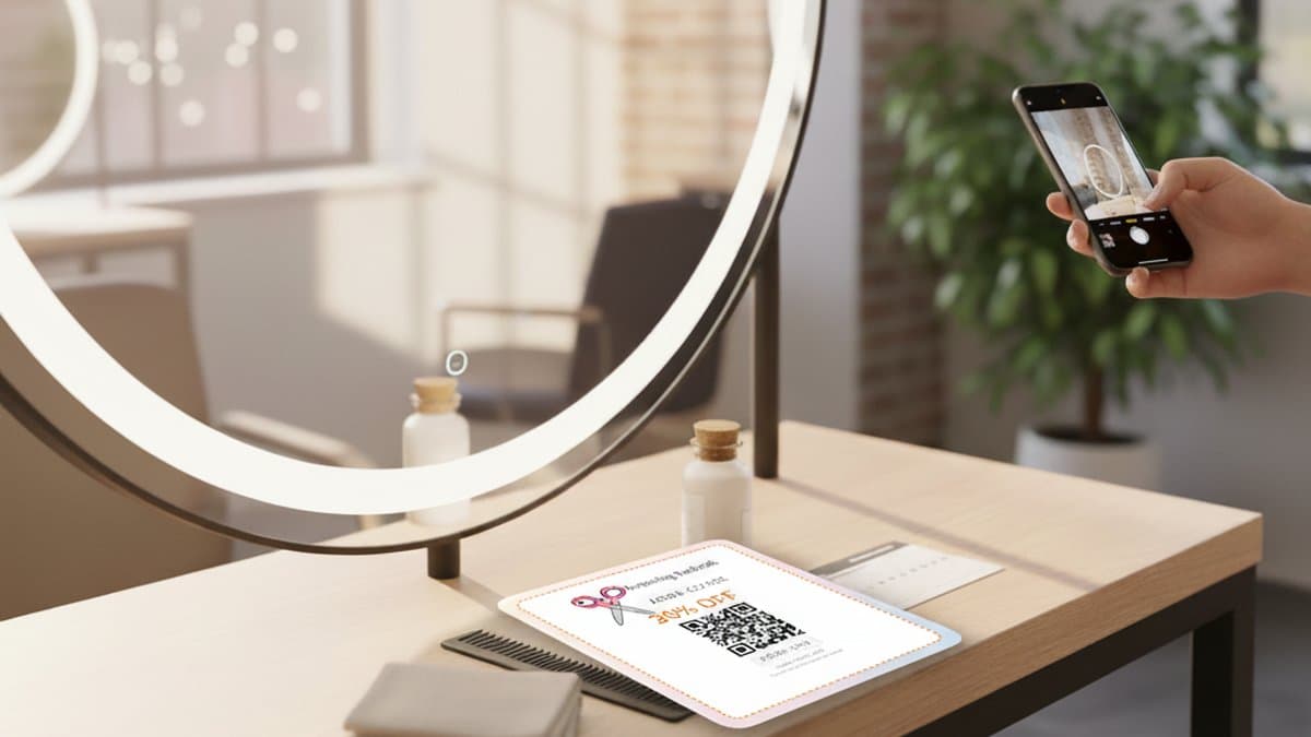 QR Code Coupons for Salons and Spas: Close the Re-Booking Gap