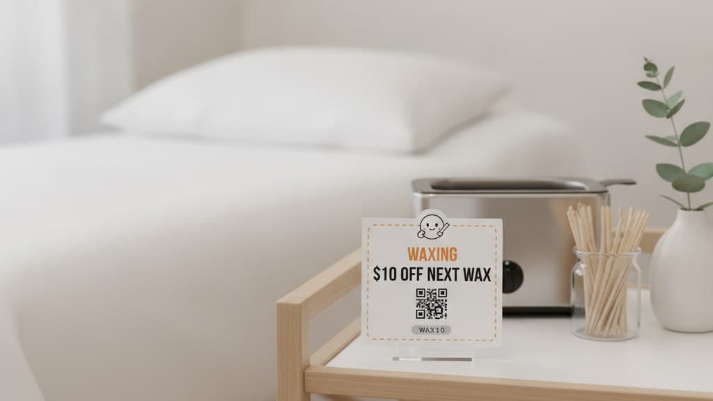 QR Code Coupons for Waxing Studios: The 4-Week Regrowth Reset